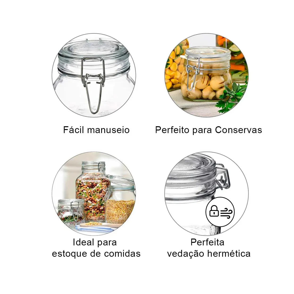 kit 2 potes de vidro hermetico original fido terrina 125 ml 80 mm multiuso 4260 4 054a062a50f40e2ae363280993a858fc