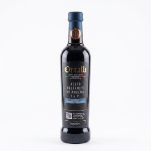 Botella de Aceto Balsámico Ortalli 500ml, auténtico vinagre de Módena I.G.P.